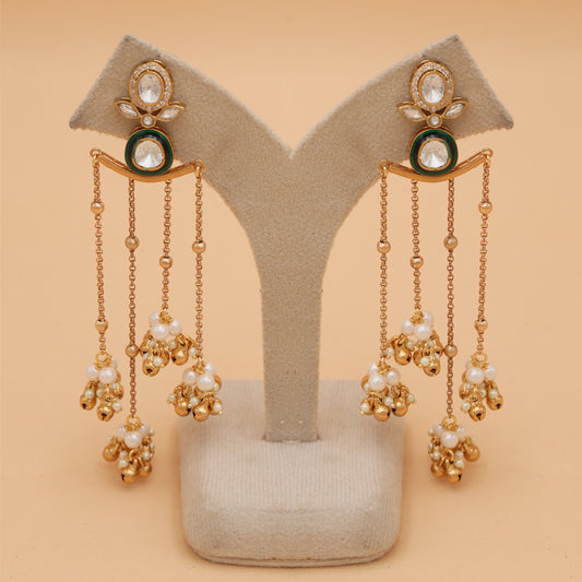 Eshira Kashmiri Kundan Earrings