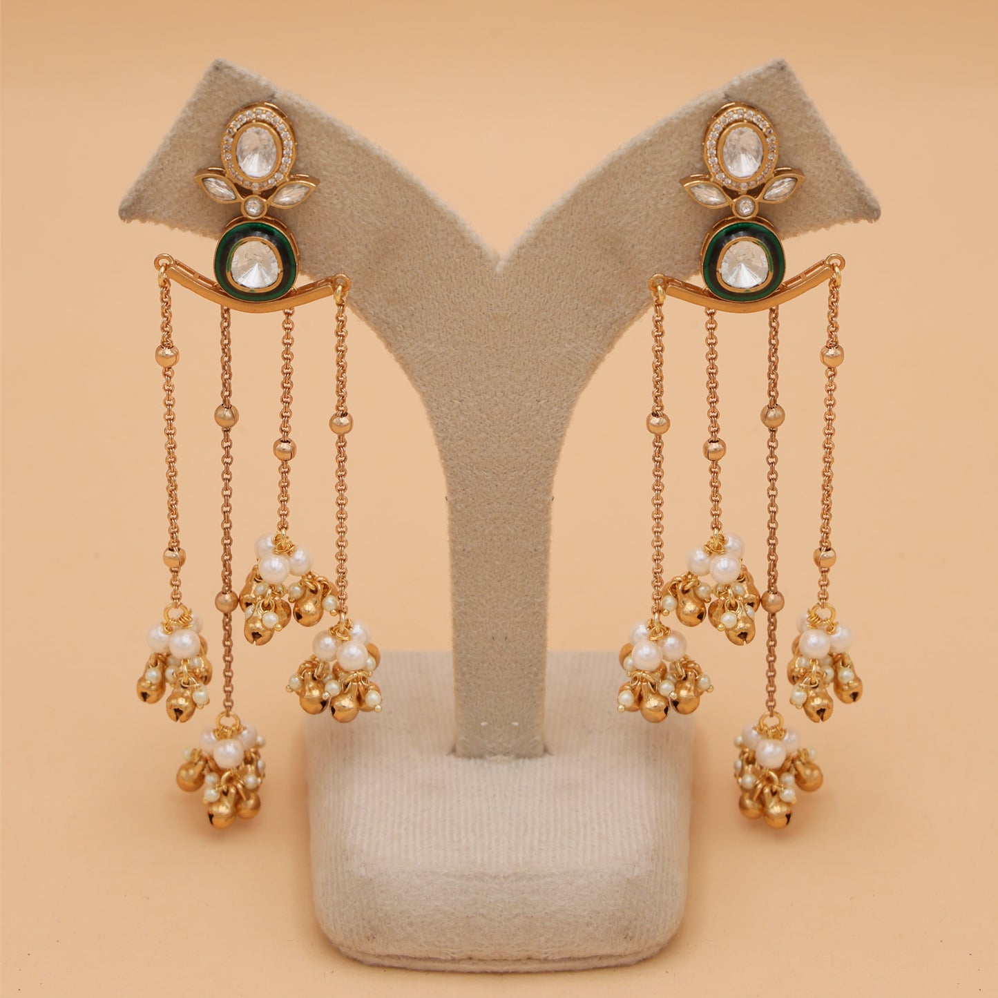 Eshira Kashmiri Kundan Earrings
