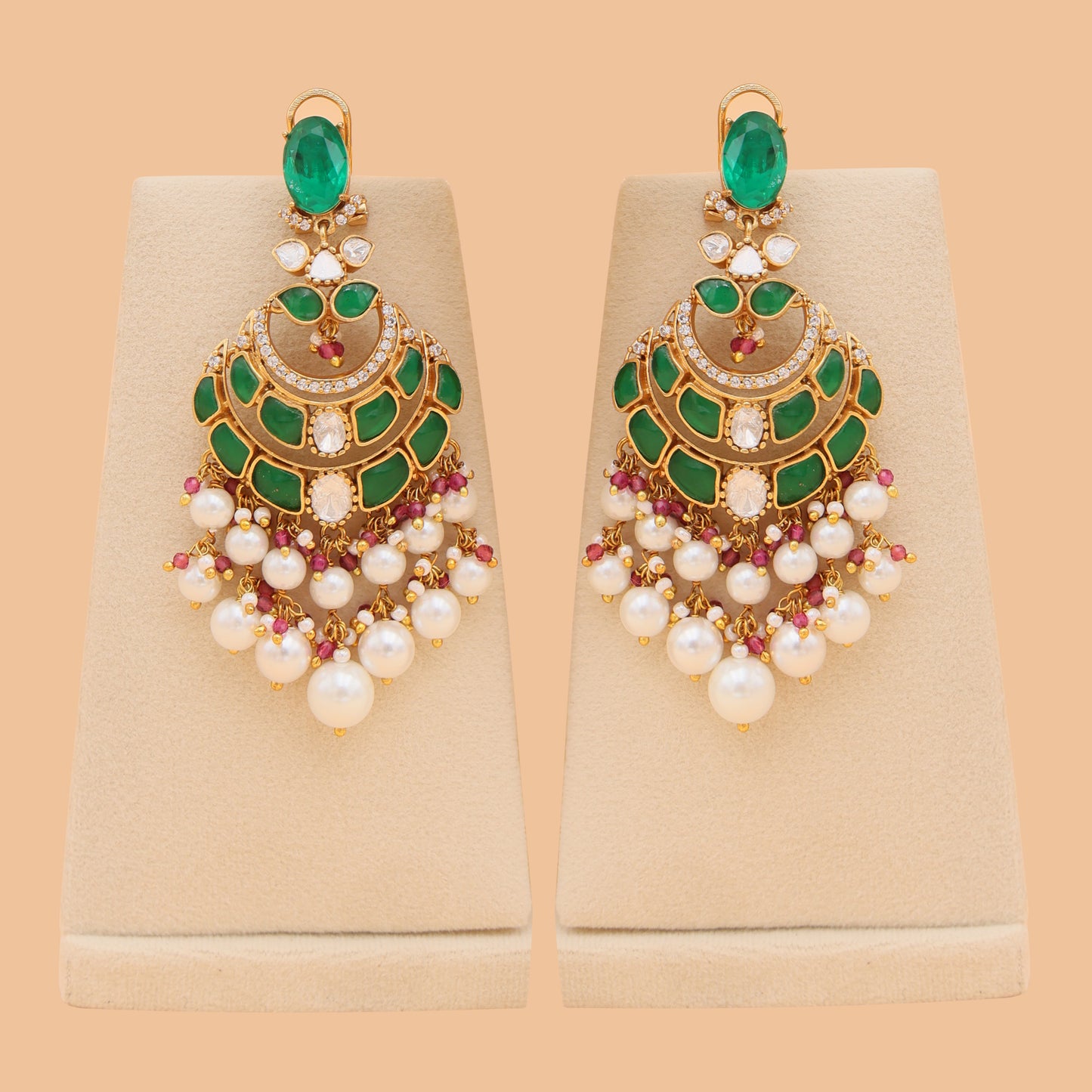 Ishaani Emerald Chandeliers