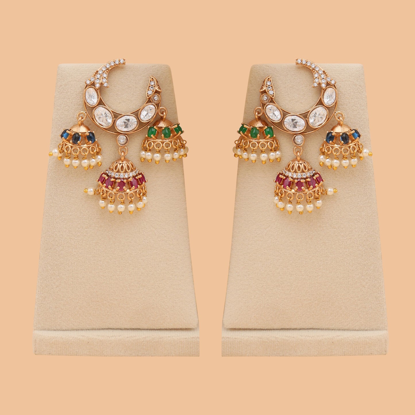 Chaand Rang Jhumkas
