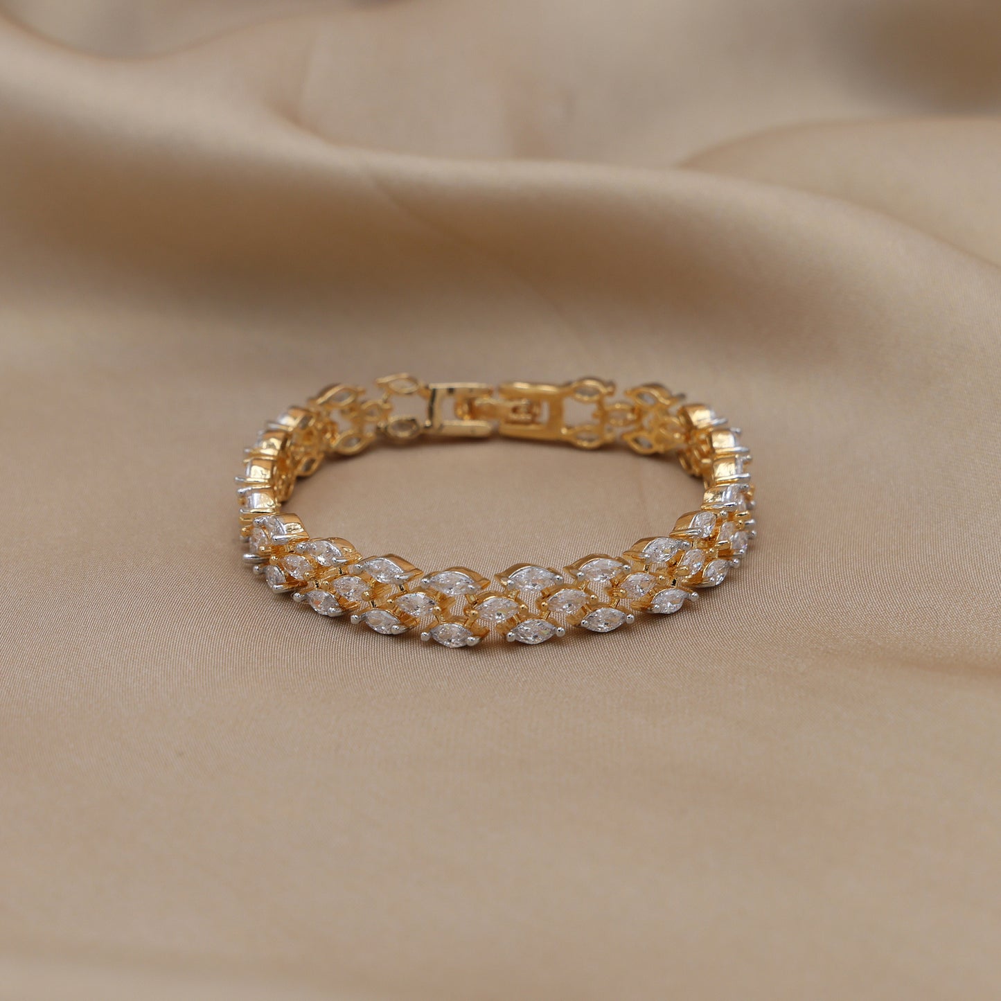 Aurelia Marquise American Diamond Bracelet