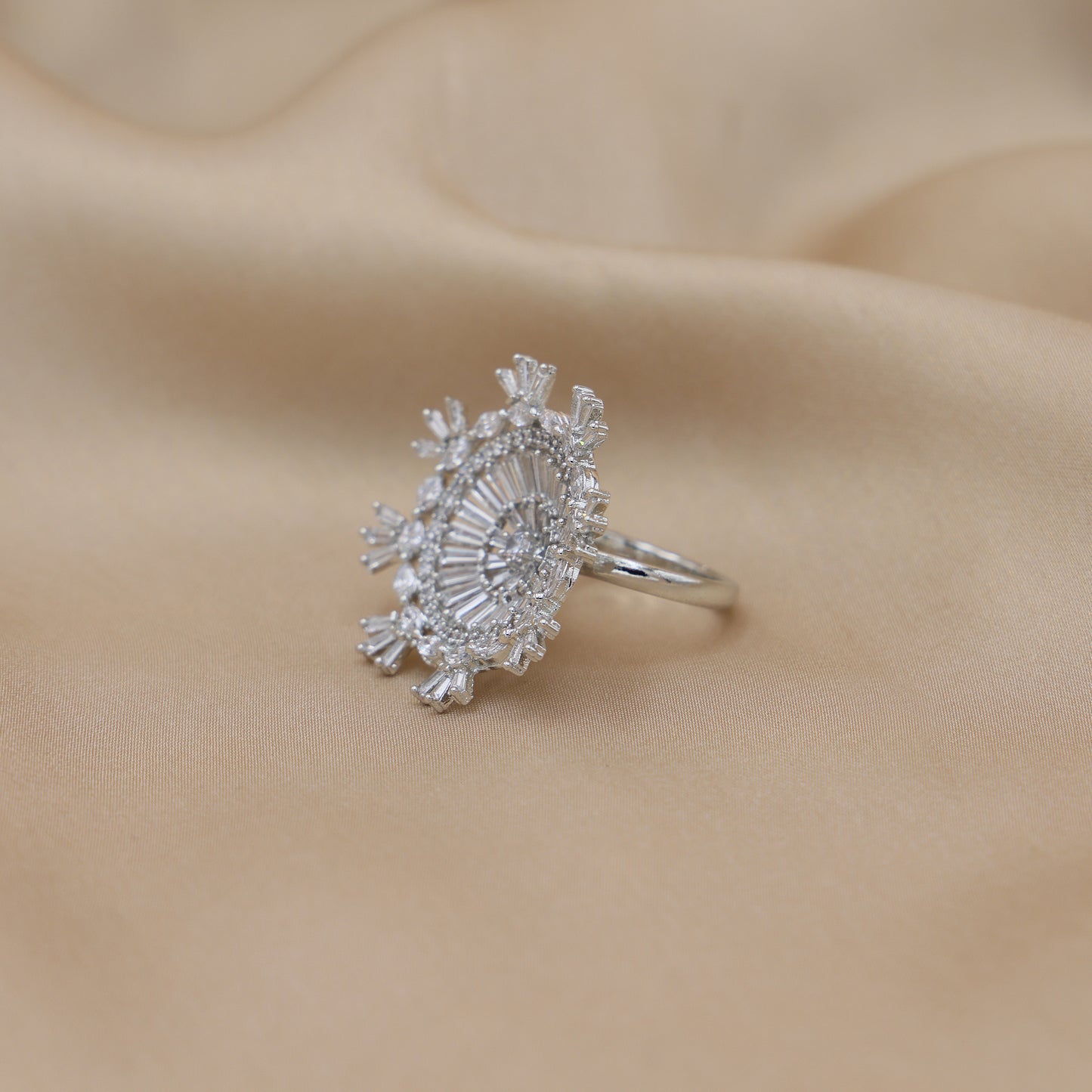 Elara Radiance Adjustable Ring