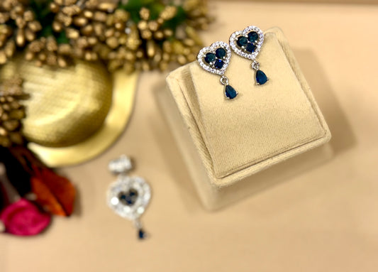 Sapphire Verdara Pendant Set