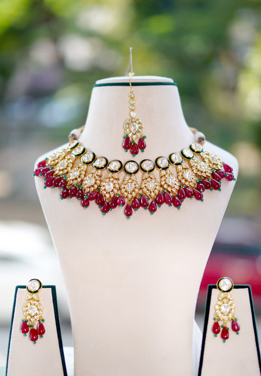 Ruby Riwayat Jewellery Set
