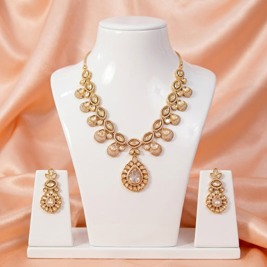 Champaigne Zarina Glow Necklace Set