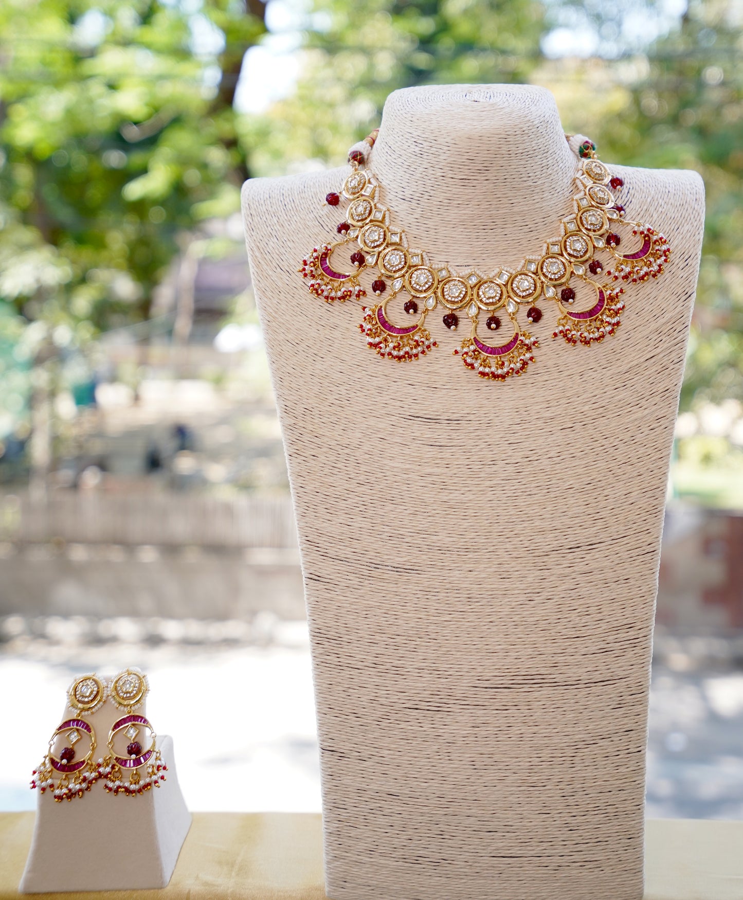 Ruby Gulbano Elegance Jewellery Set