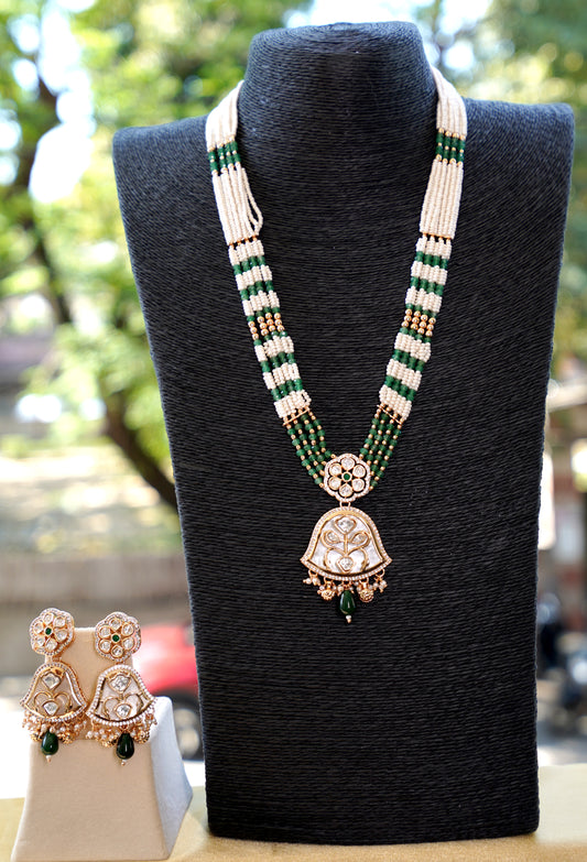 Emerald Amira Blush Jewellery Set