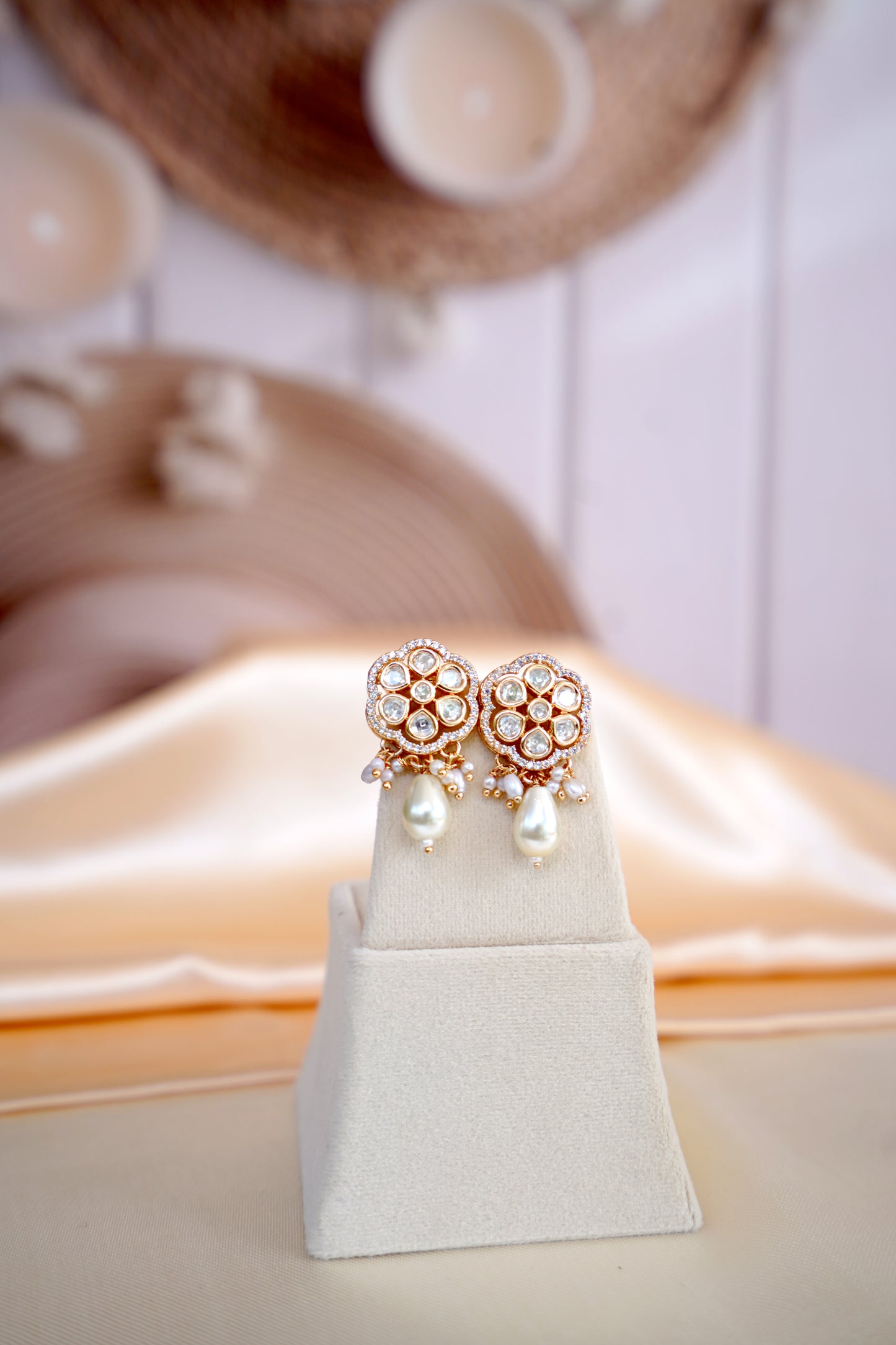 Ivory Fleur Mother of Pearl Jewellery Set