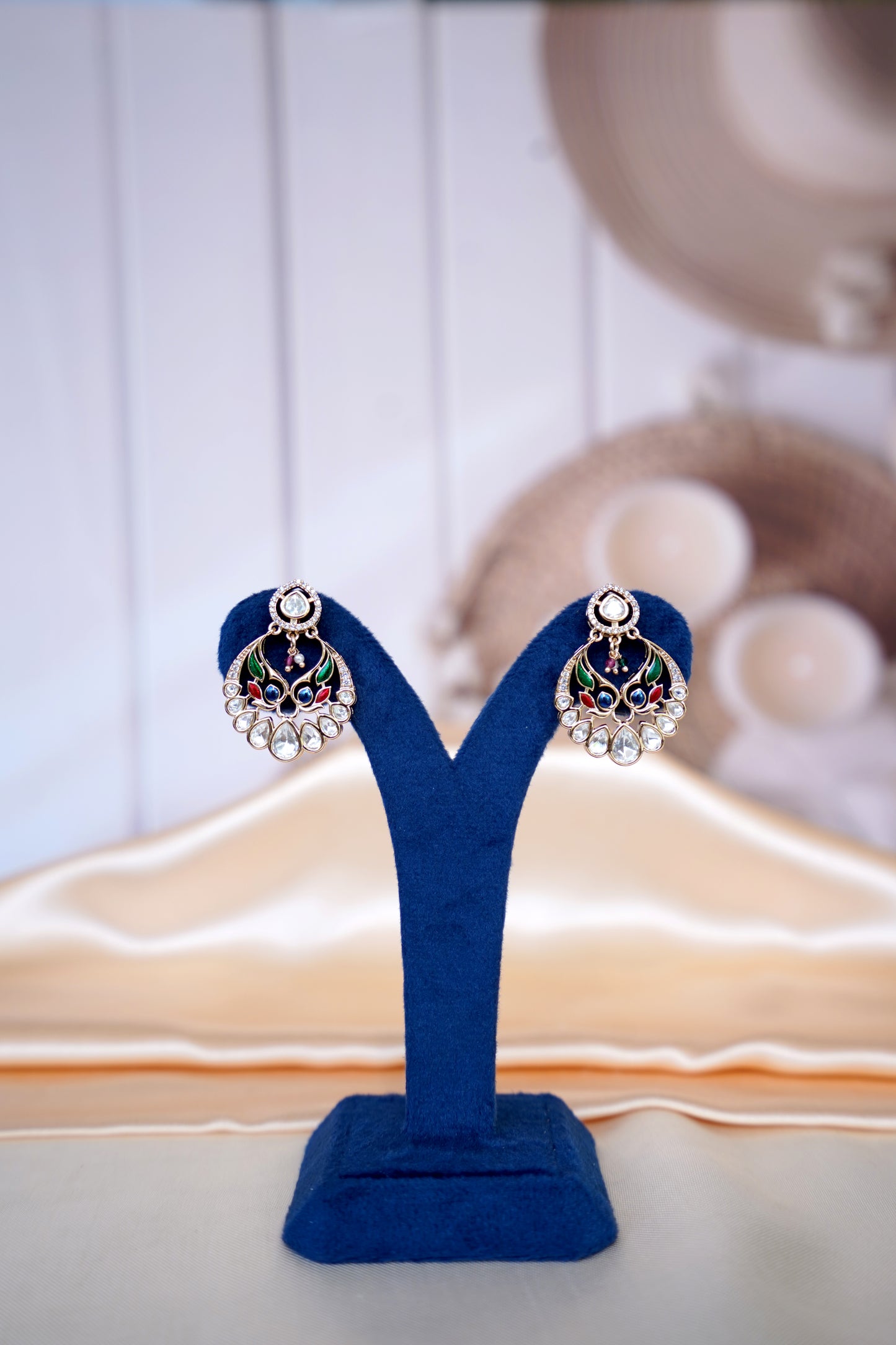 Peacock Grace Pendant Set