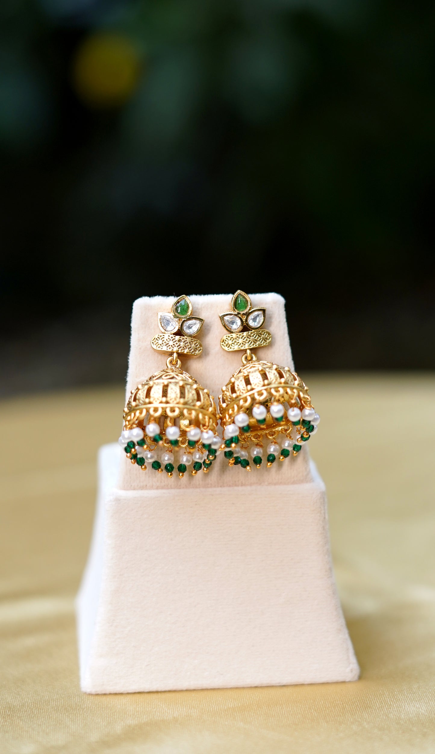 Eshani Temple Bloom Jewellery Set