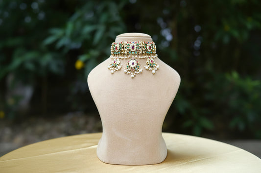 Navratan Devika Royale Jewellery Set