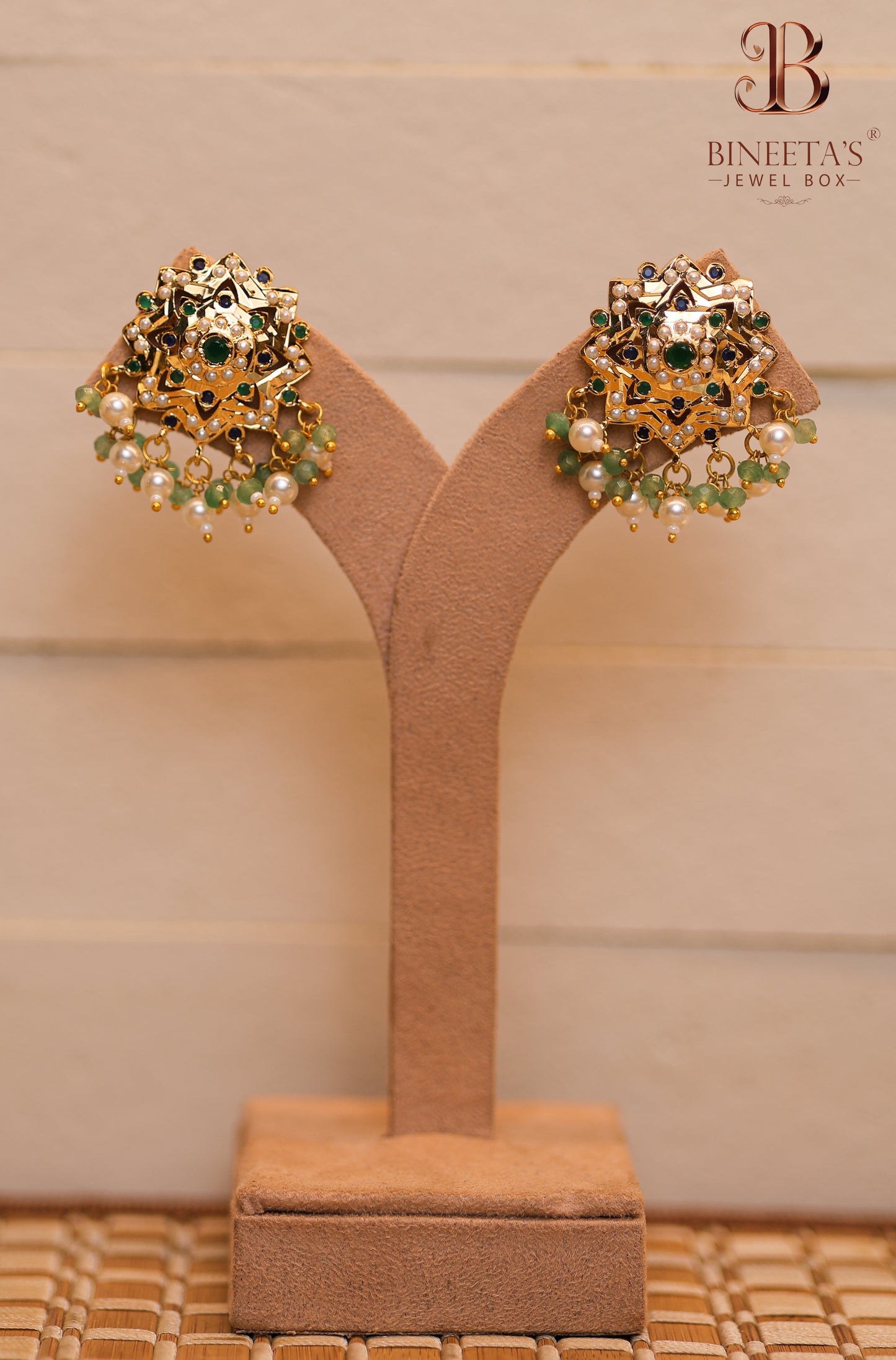 Arzani Emerald Green Choker Set