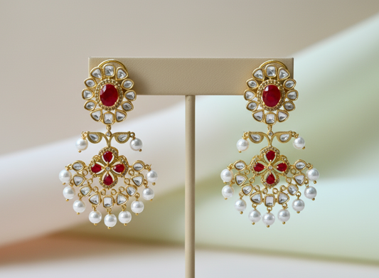 Ruhani Ruby Earrings