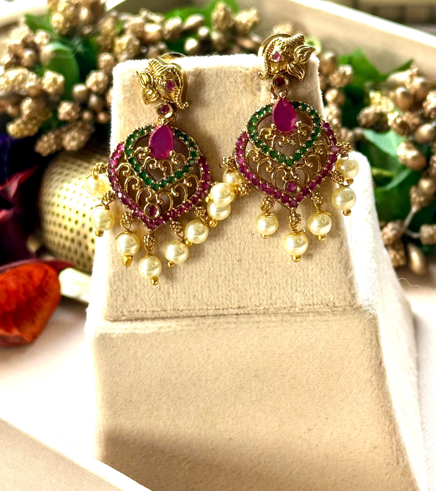 Amira Antique Necklace Set