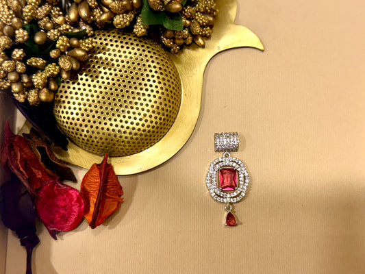 Scarlet Halo Pendant Set