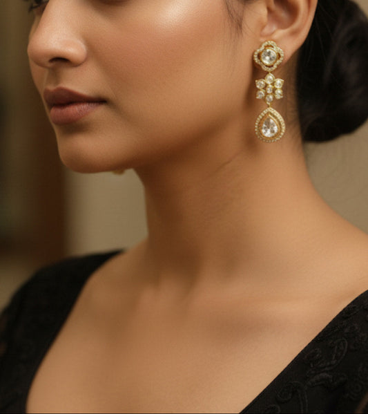 Saanvi Polki Necklace Set