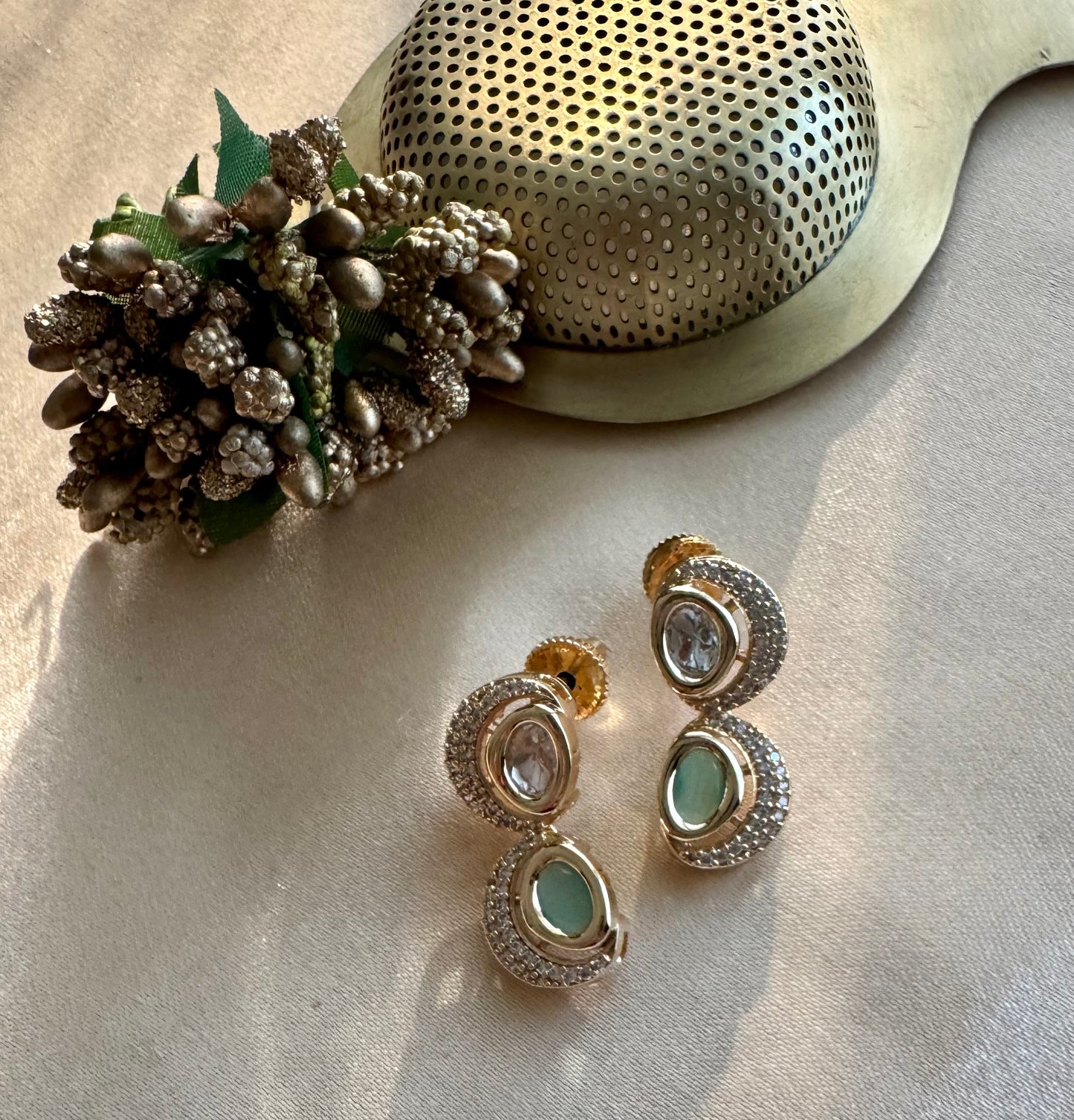 Mint Eira Shine Necklace Set
