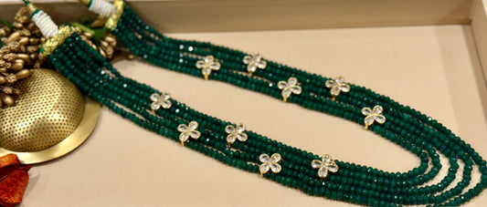 Emerald Aahira Strand Mala