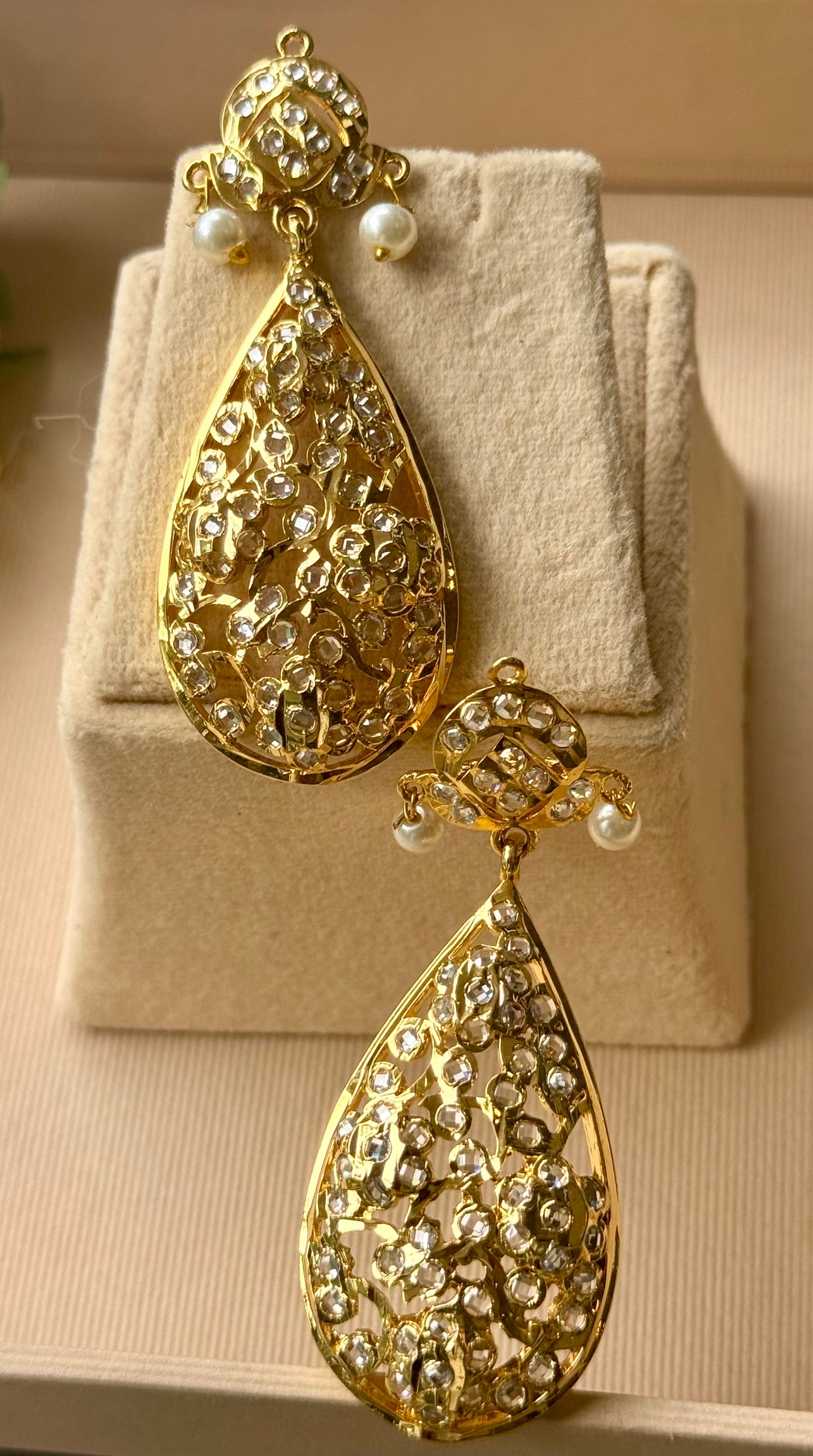 Gulmohar Drop Earrings