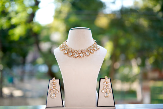 Champaigne Zeenat Drop Jewellery Set