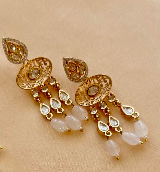 Pink Gulabi Adaa Kundan Choker Set