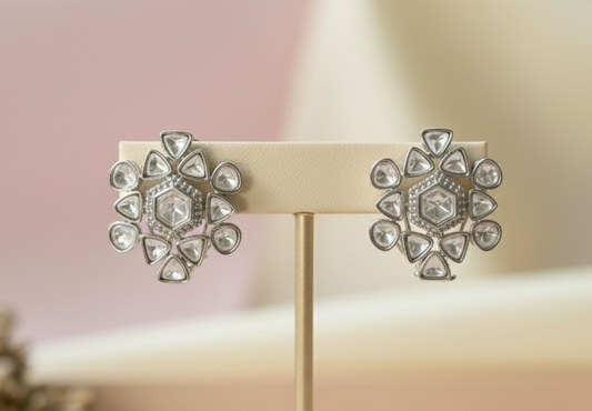 Arzoo Moissanite Studs