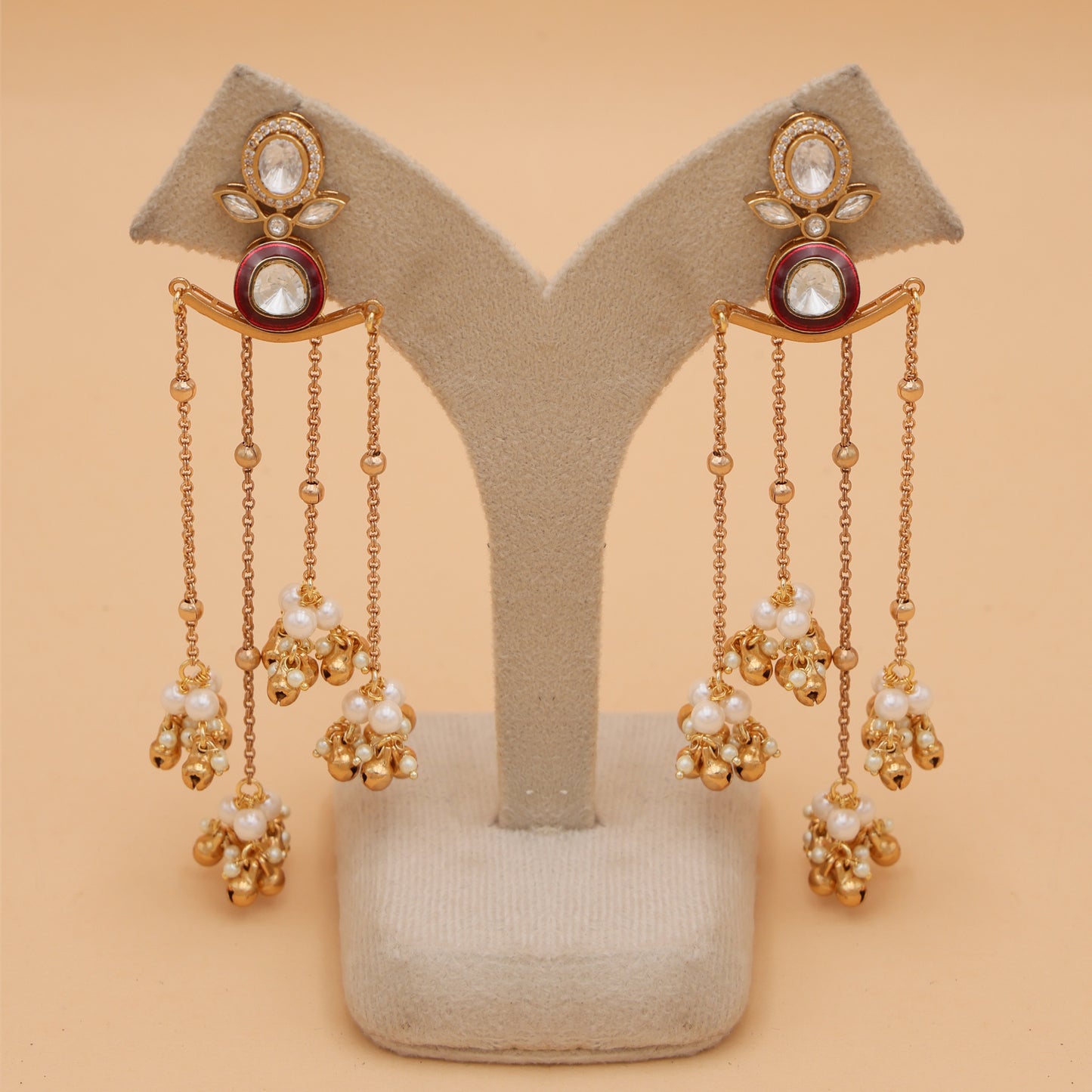 Eshira Kashmiri Kundan Earrings