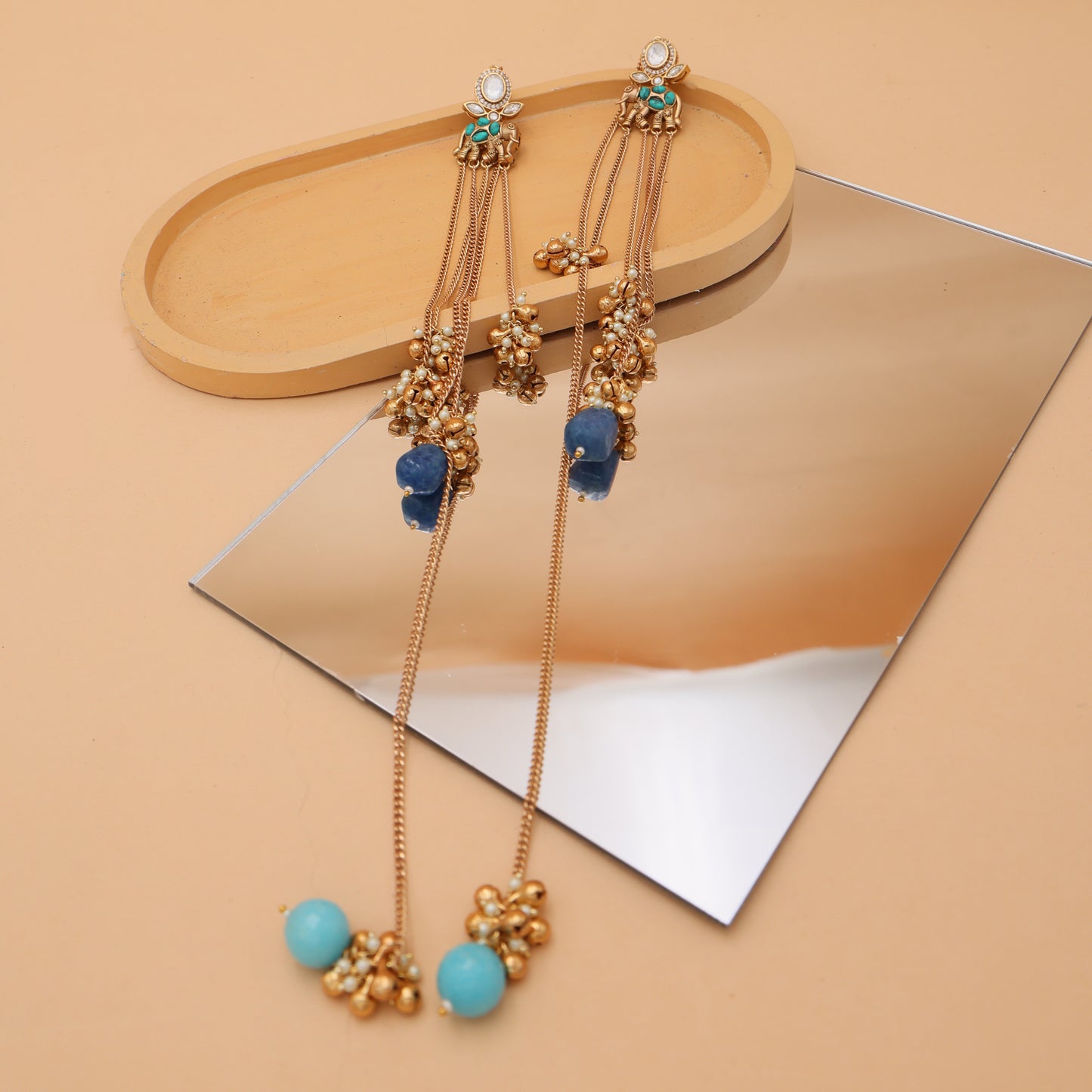 Aashvi Sahara Feroza Earrings