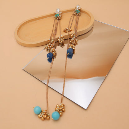 Aashvi Sahara Feroza Earrings