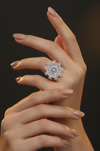Elara Radiance Adjustable Ring