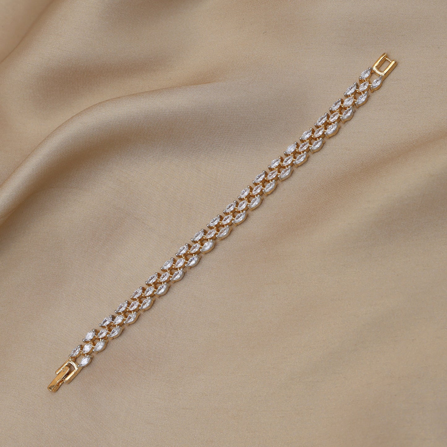 Aurelia Marquise American Diamond Bracelet