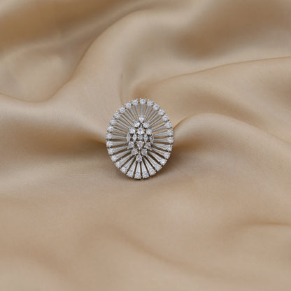 Aurelia Halo Adjustable Ring