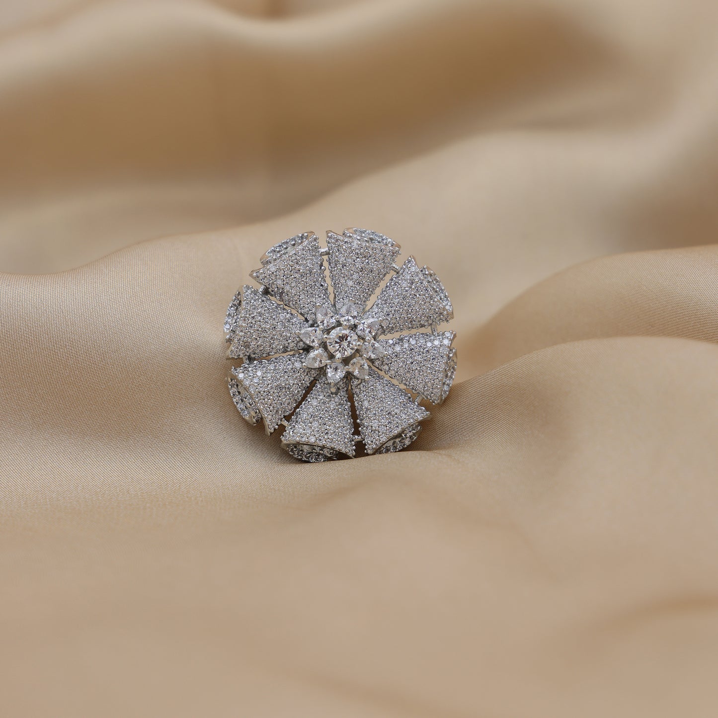Seraphina Bloom Adjustable Ring