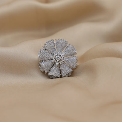 Seraphina Bloom Adjustable Ring