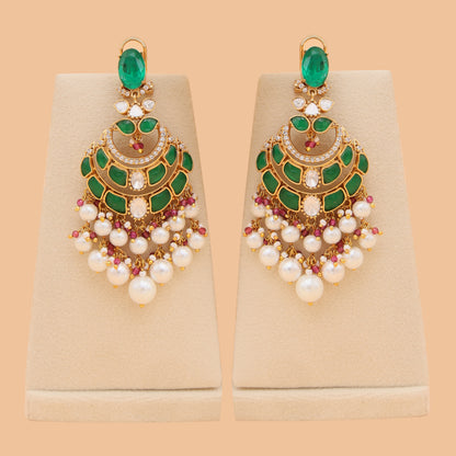 Ishaani Emerald Chandeliers