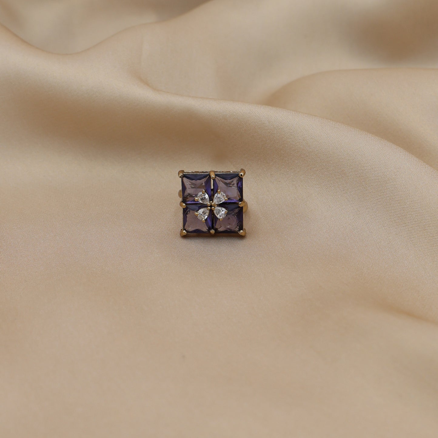 Violette Quad Adjustable Ring
