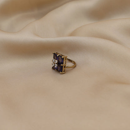 Violette Quad Adjustable Ring
