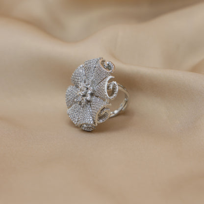 Seraphina Bloom Adjustable Ring