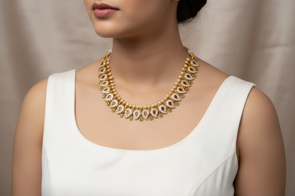 Ruhani Ambi Paisley Necklace