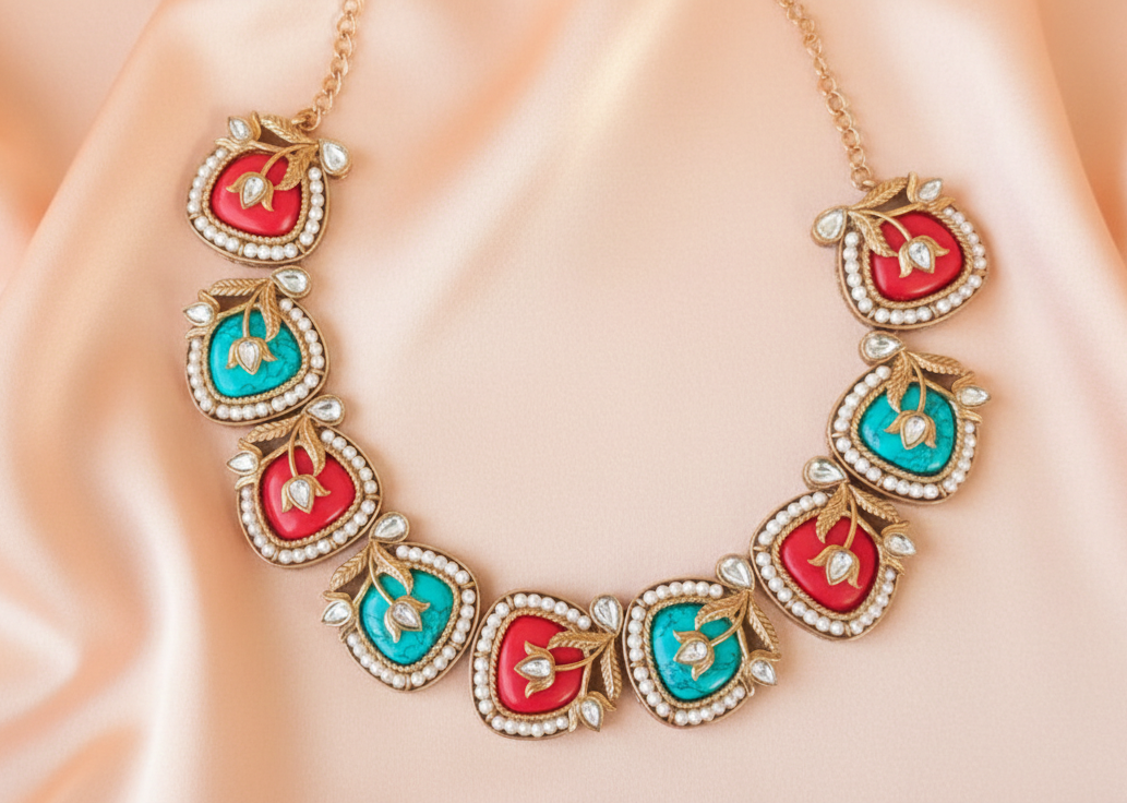 Zarika Bloom Jewellery Set