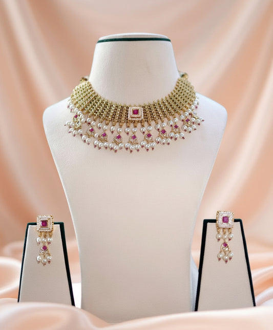 Golden Orabella Jewellery Set