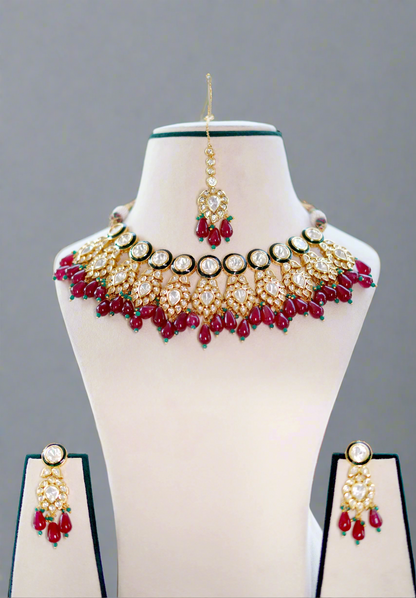 Ruby Riwayat Jewellery Set