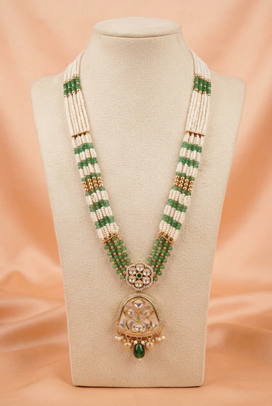 Emerald Amira Blush Jewellery Set