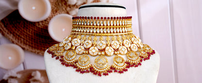 Jharokha Royale Kundan Jewellery Set