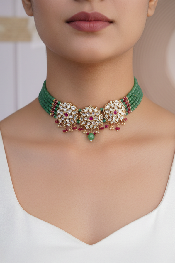 Meher Kundan Choker Set