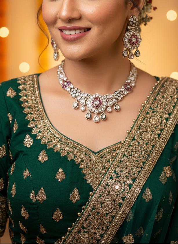 Noor-E-Rang Jewellery Set