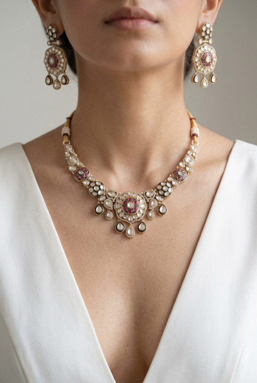 Noor-E-Rang Jewellery Set