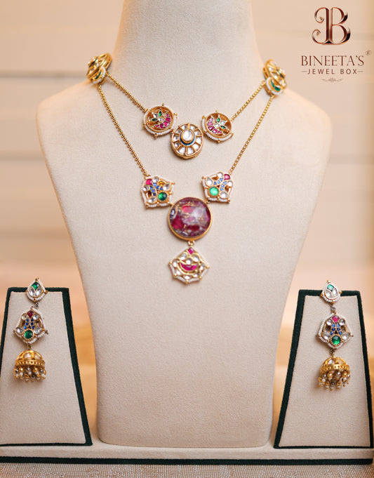 Navrang Fusion Necklace Set