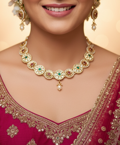 Amira Kundan Necklace Set