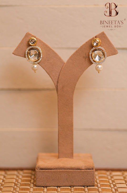 Noorani Pearl Drop Jewellery Set